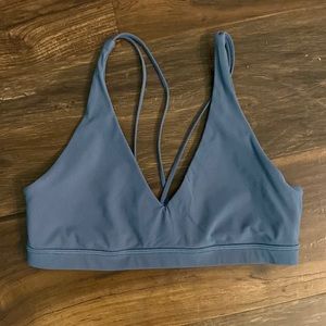 Lululemon Sports Bra Blue 8